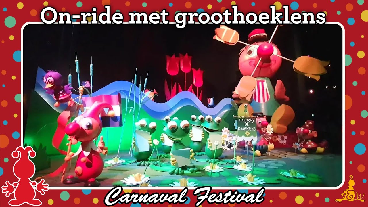 [#Efteling] Carnaval Festival - On-ride met groothoeklens / wide-angle lens