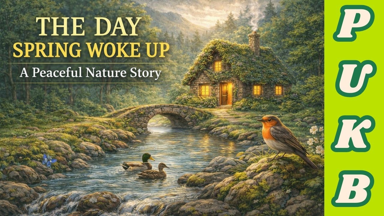 Learn English with a Beautiful Spring Story 🌸 (Slow & Easy)