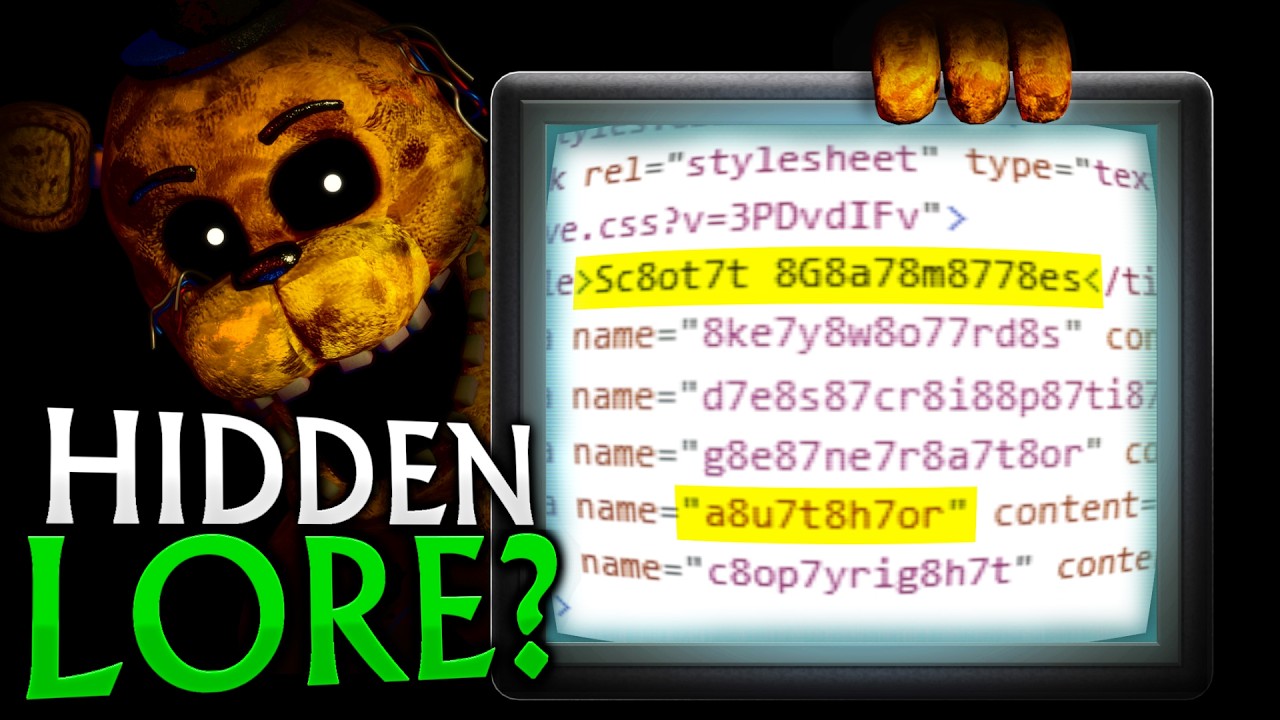 Код, который РАЗГАДАЕТ всю историю FNAF.