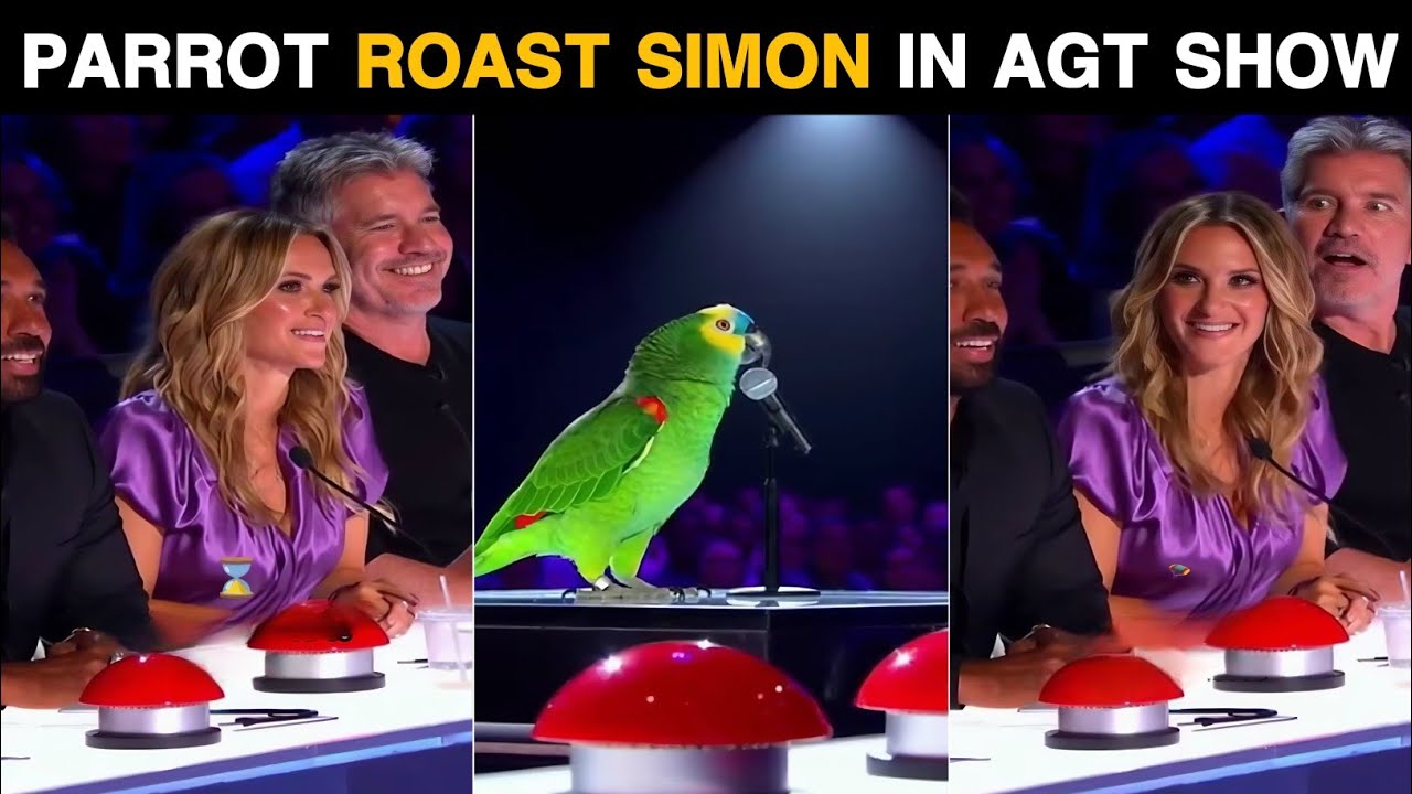 “The Parrot That Outsang Everyone on America’s Got Talent 🎤🦜