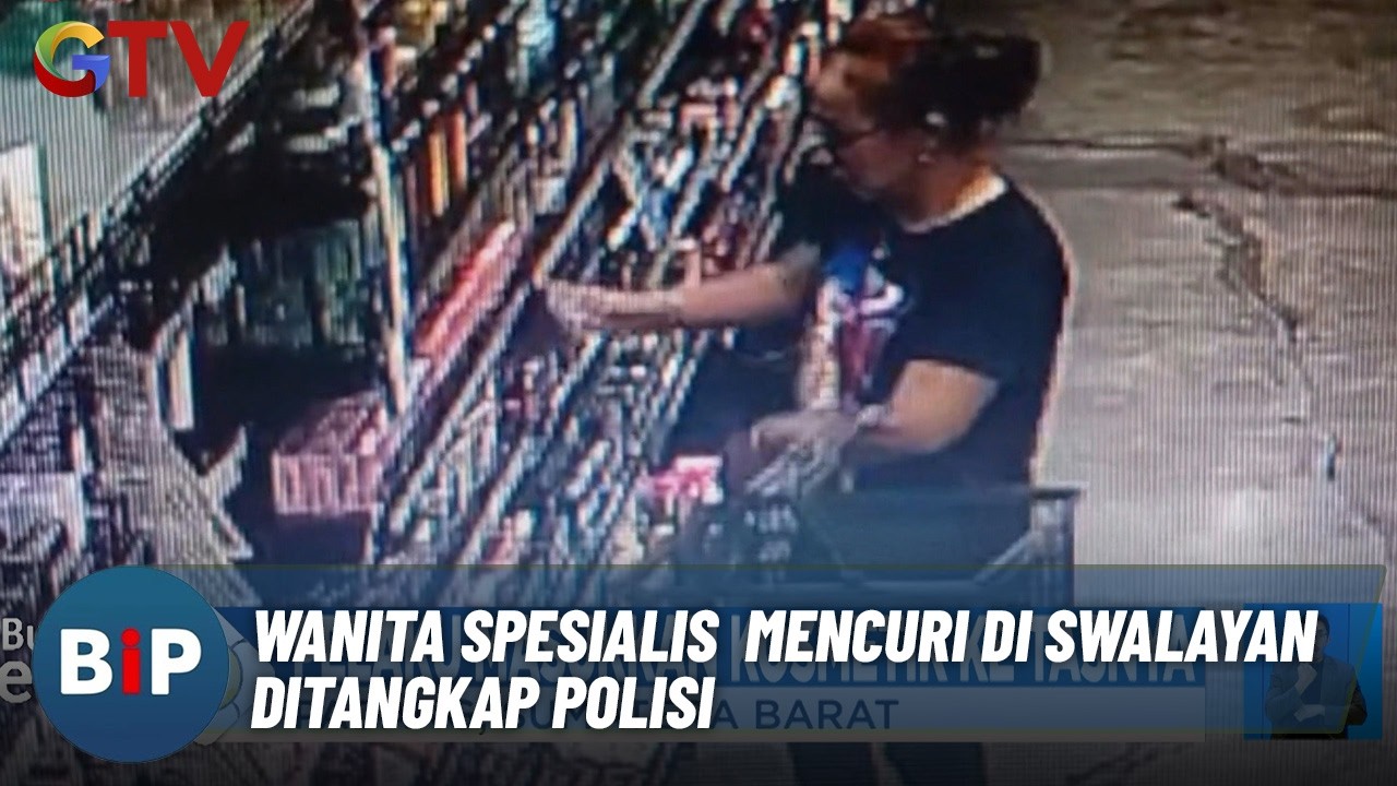 Terekam CCTV! Pelaku Pencurian Kosmetik di Swalayan Ditangkap Polisi | BIP (2/3)