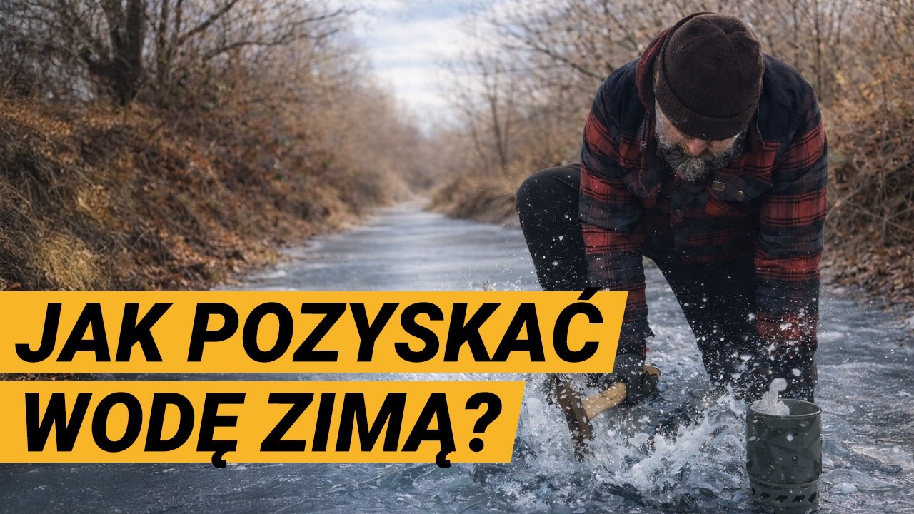 Pozyskiwanie wody zimą w terenie - zasady, błędy i skuteczne metody | Sklep Militaria.pl