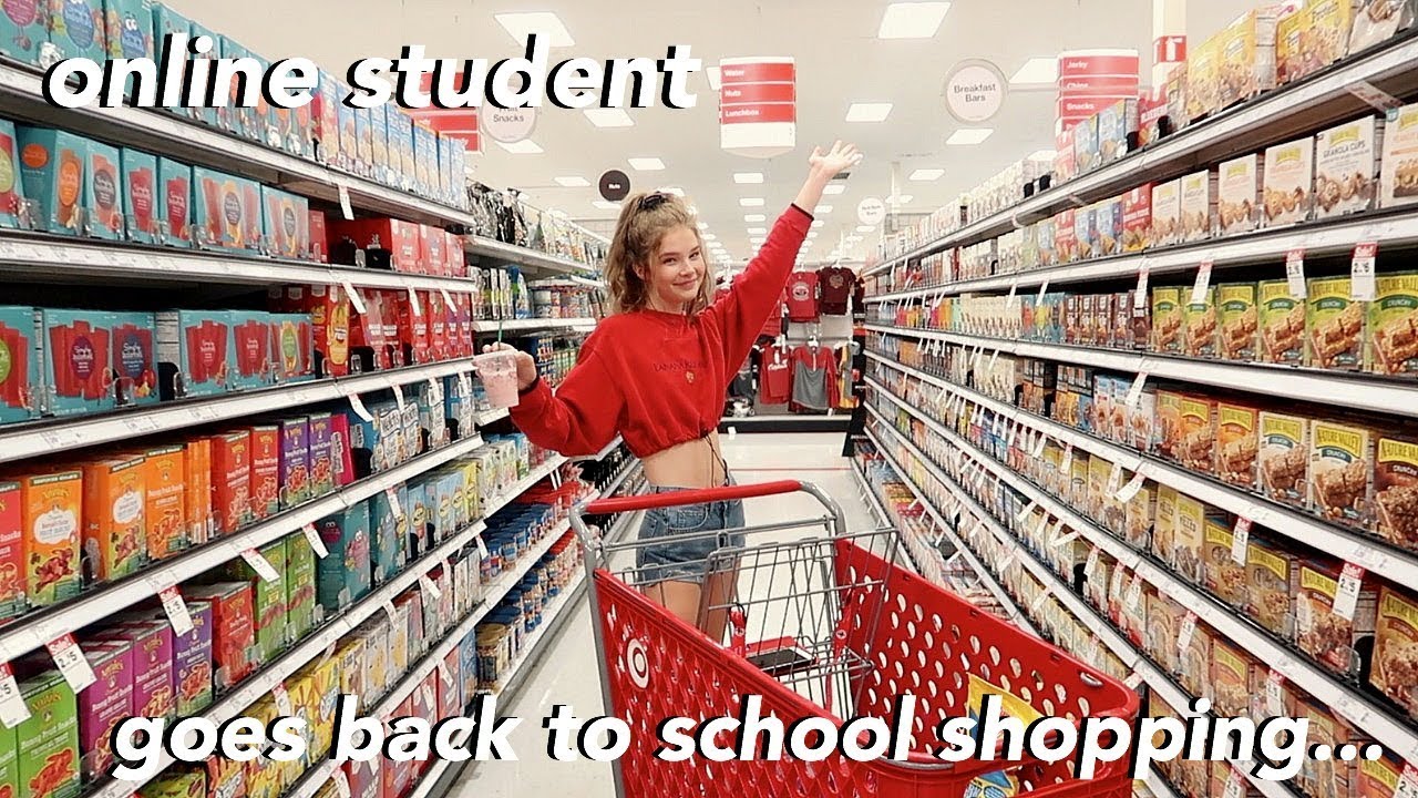 Back to School Shopping (for an online student)