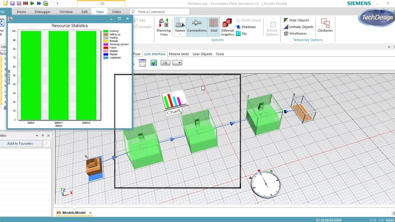 Tecnomatix PLANT SIMULATION - Simulación de plantas industriales