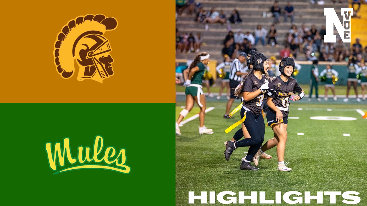 ZEN NELSON TAKES OVER AGAINST OLD TOWN RIVAL 🥶 I Mililani vs Leilehua Girls Flag Football Highlights