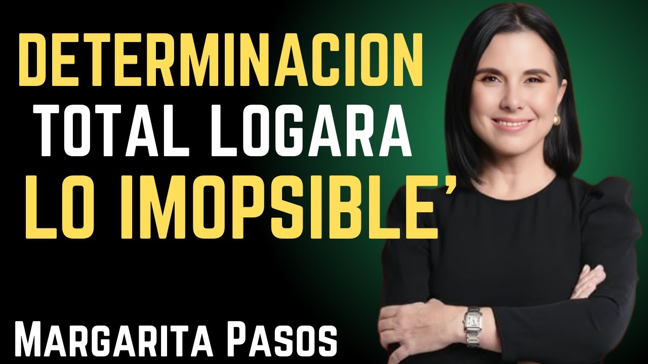 DEJA DE IMAGINARLO: Lo que Separa tu Sueño de la Realidad” | Margarita Pasos | Motivational Speech