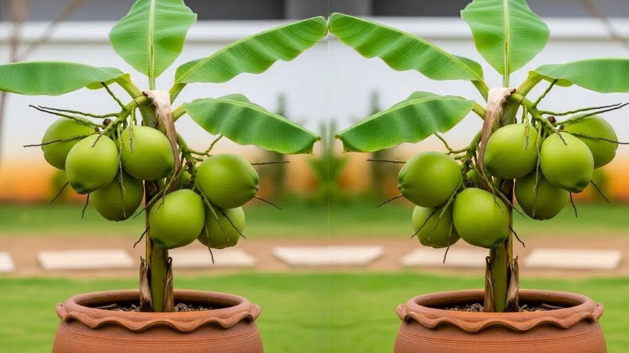 🔴LIVE: The Impossible Garden: A Guide to Growing Coconuts in Banana Trees