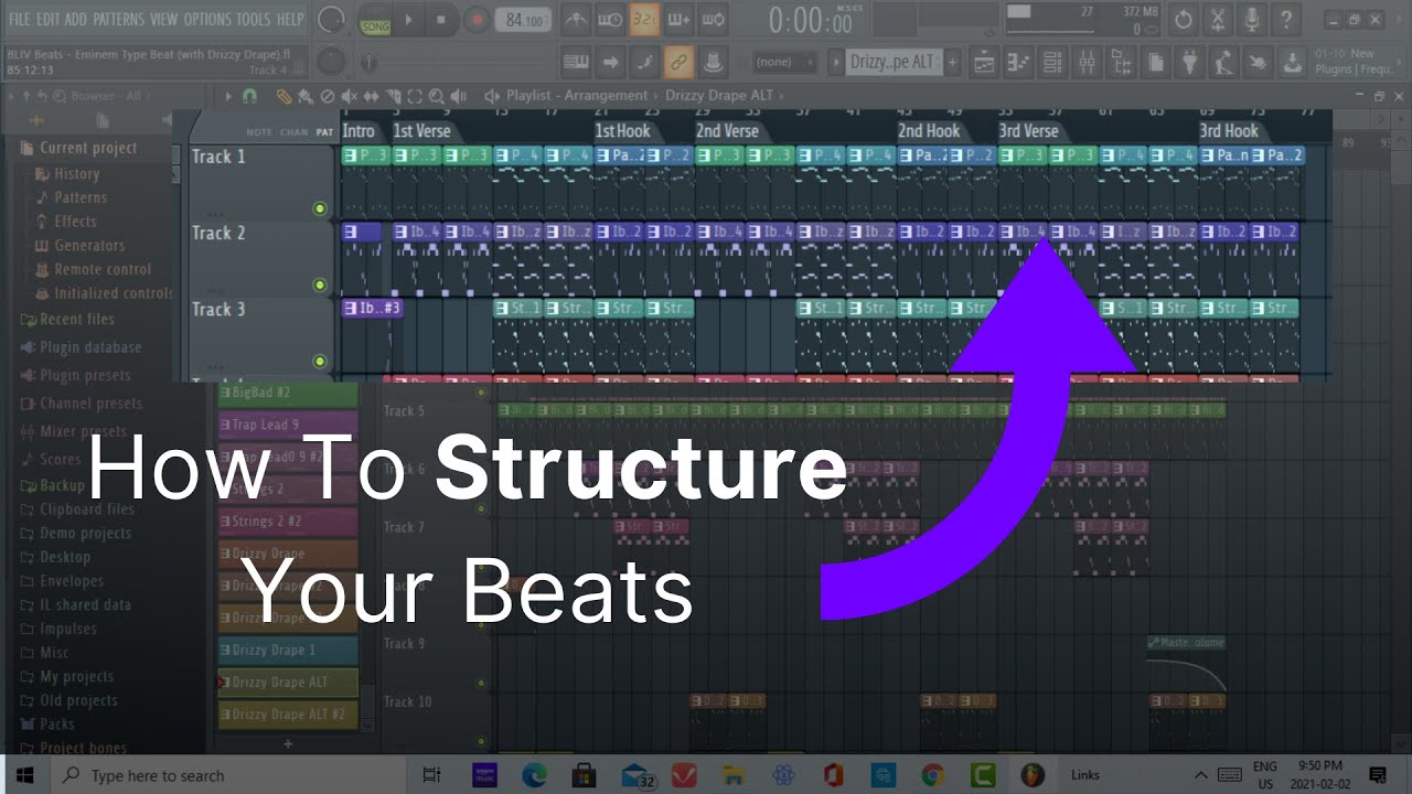 How To Structure Your Beats - Beat Arrangement Tutorial
