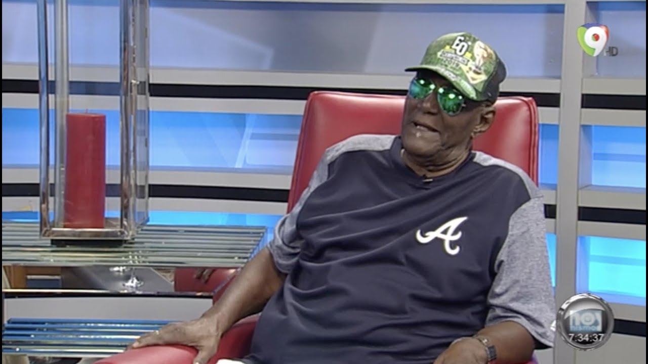 Entrevista al ex jardinero izquierdo y primera base dominicano Rico Carty en Hoy Mismo (1/2)