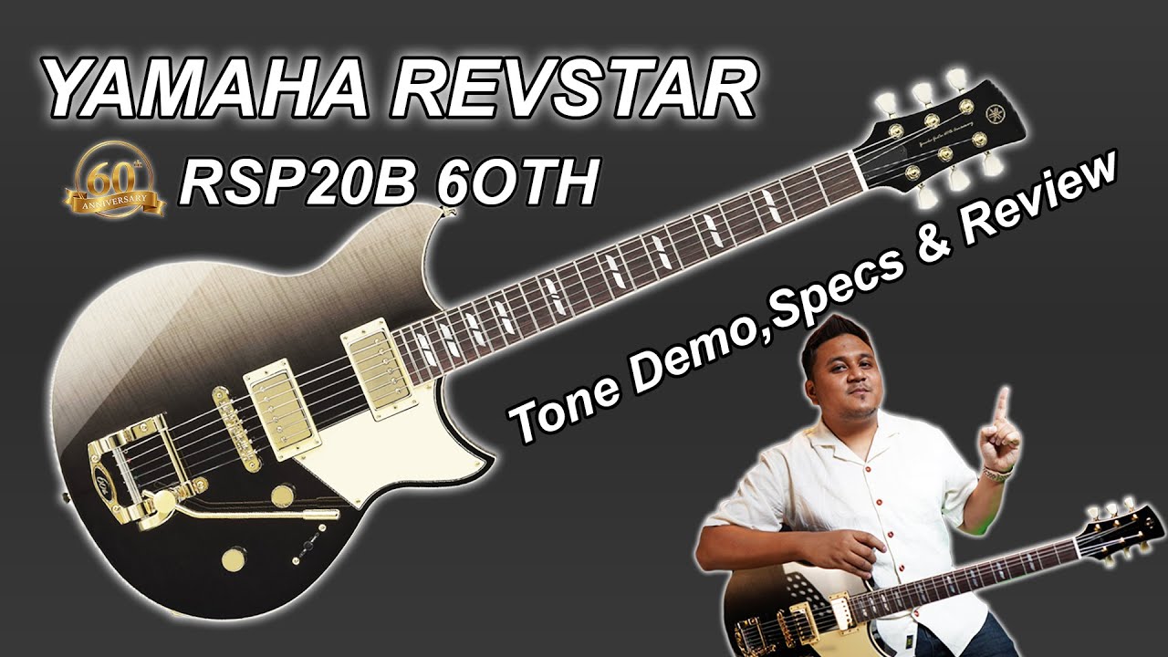 SPECIAL EDITION 🎸 YAMAHA REVSTAR RSP20B 60TH (TONE DEMO, SPECS & REVIEW)  ‼️NO TALKING ‼️