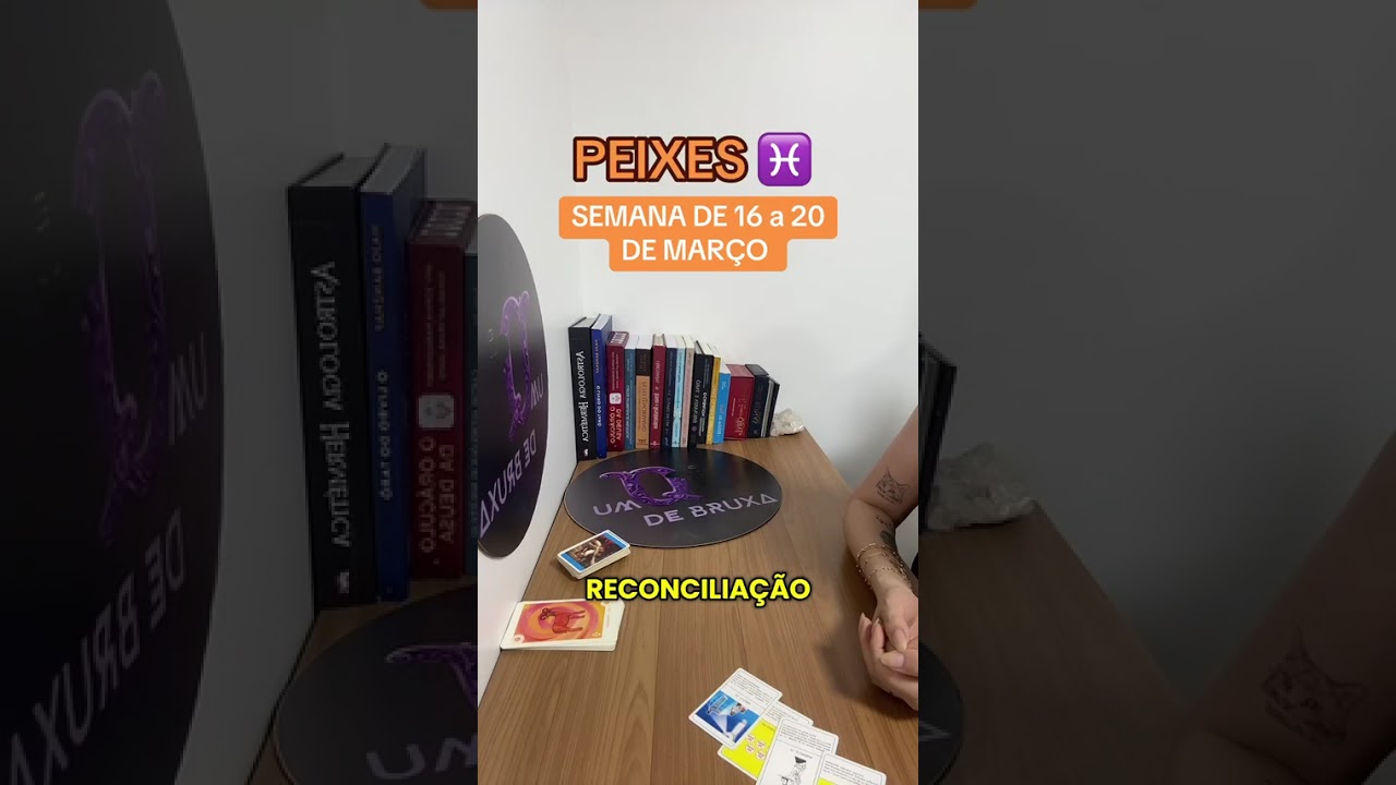 PEIXES ♓️- NOVAS EXPERIÊNCIAS- SEMANA DE 16 A 20 DE MARÇO DE 2O26. 