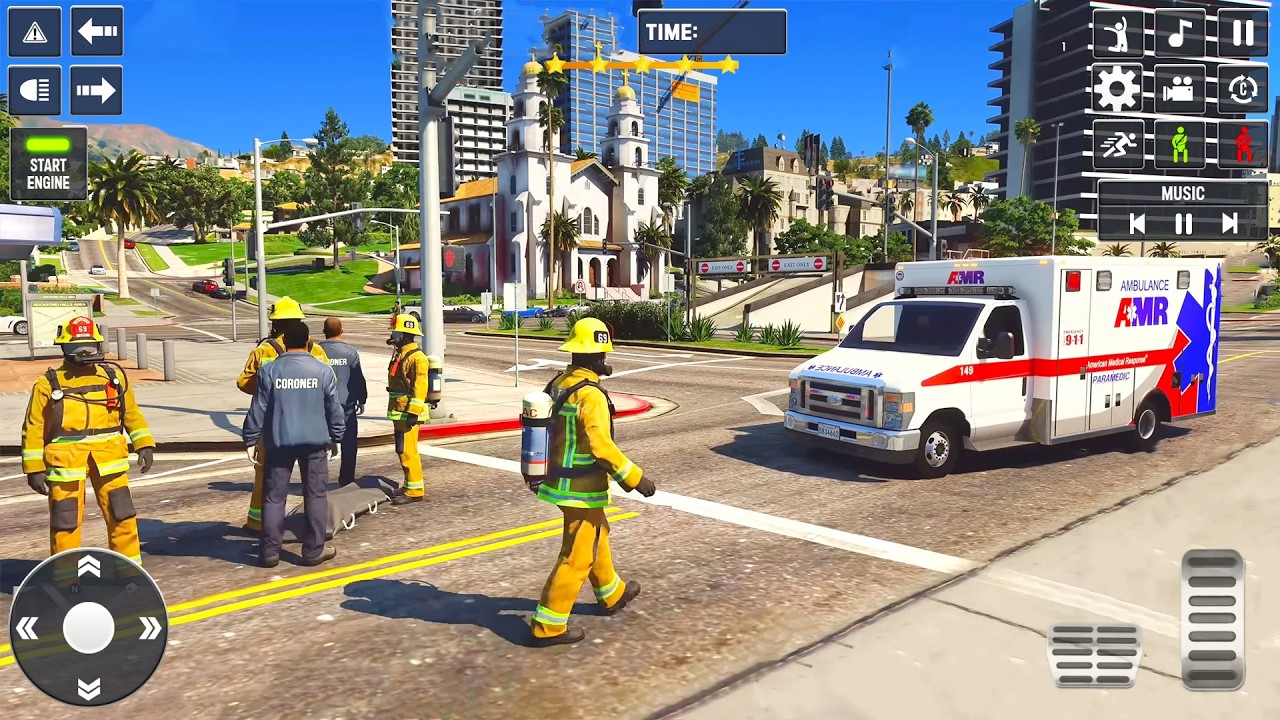 Fire Truck Rescue 2026 - City Firefighter Simulator - Android Gameplay