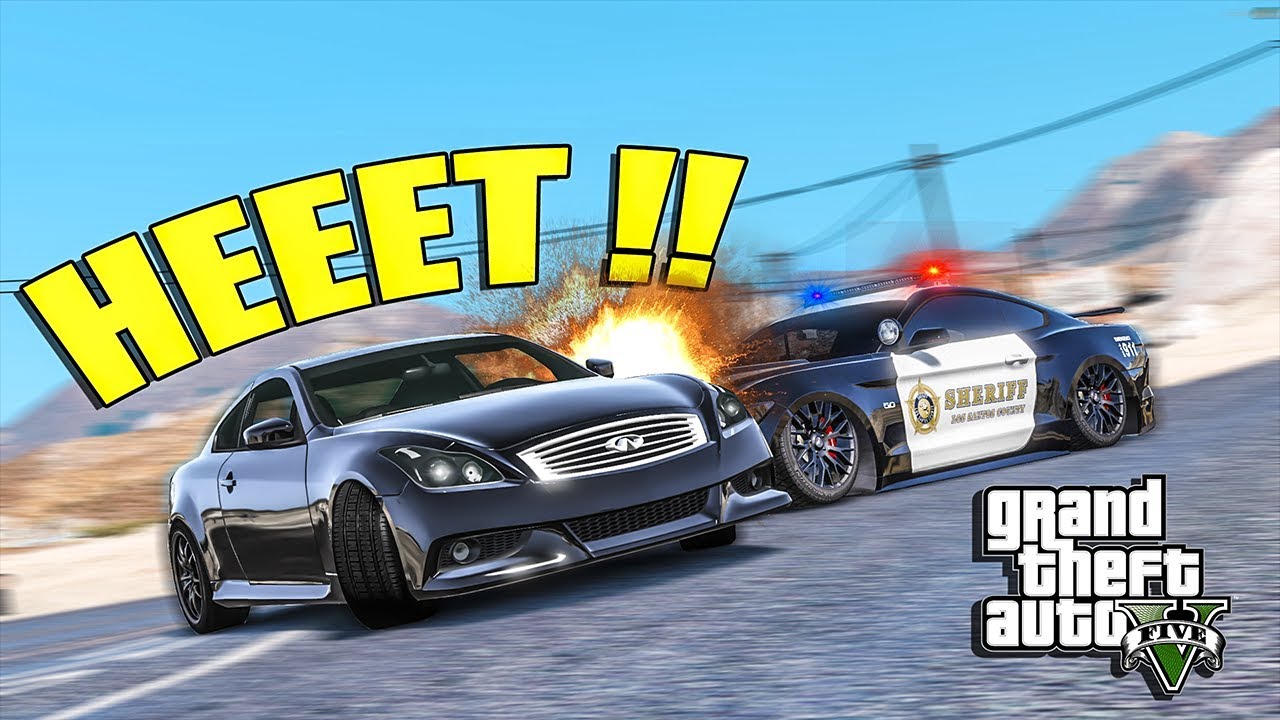 ДА КАК ОНИ МЕНЯ НАХОДЯТ! ПОГОНИ В ГТА 5 НА INFINITI G37!