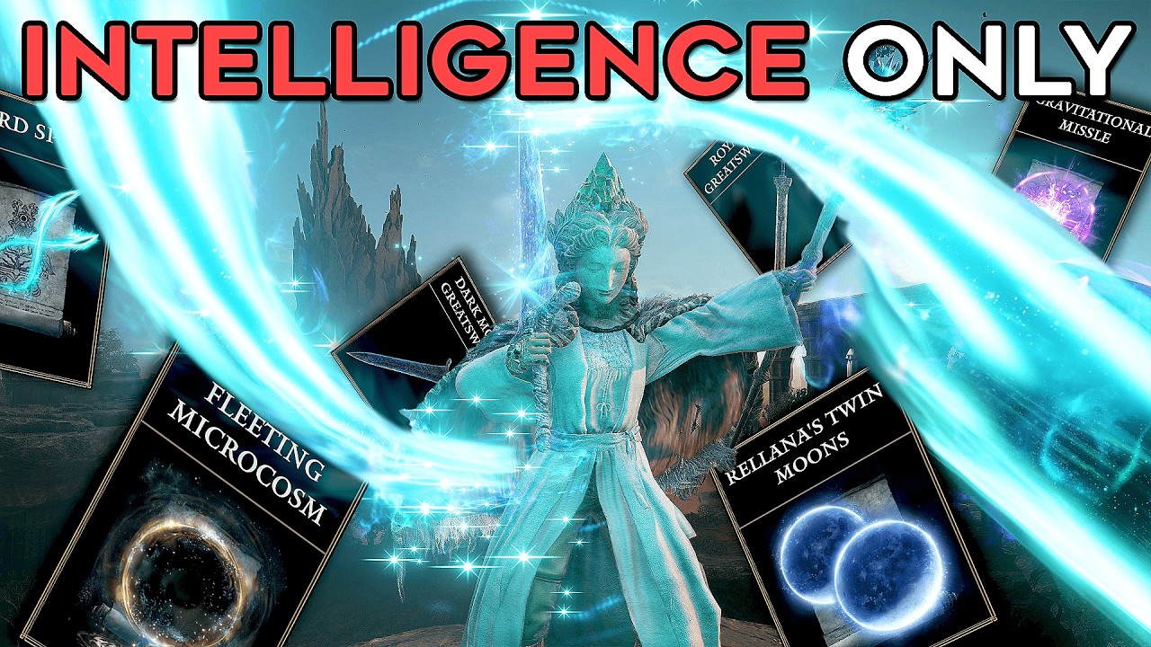 Elden Ring (+DLC) But I Can ONLY LEVEL INTELLIGENCE