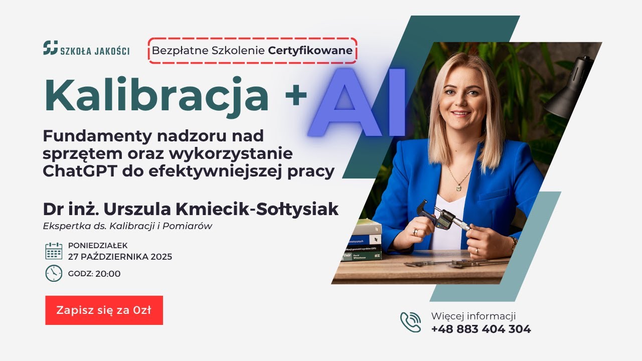 [🔴 Szkolenie] Kalibracja Fundamenty oraz jak wykorzystać AI