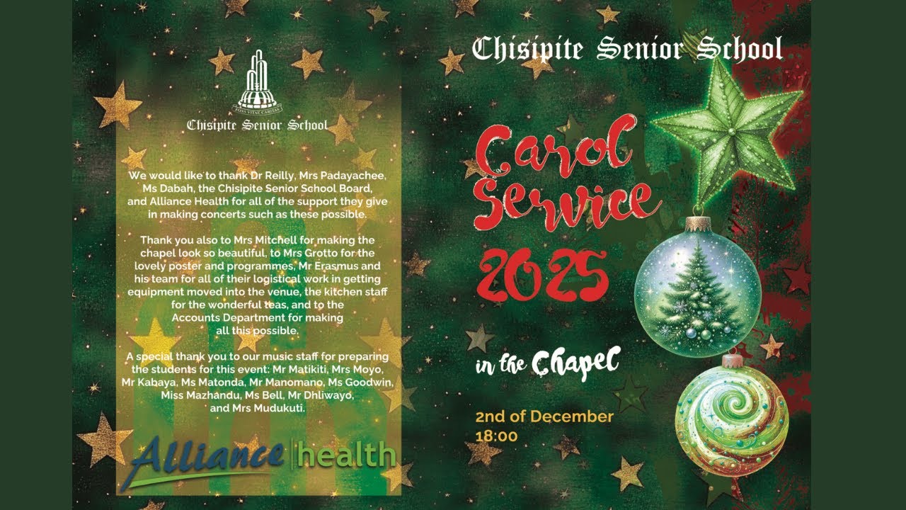 CAROL  SERVICE 2025 - CHISIPITE SENIOR SCHOOL