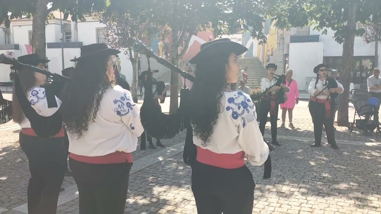 Associação de Zés P'reiras de Antas Esposende na romaria senhora D'Agonia 2025
