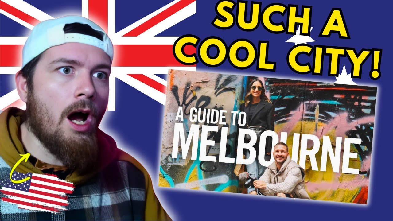 American Reacts to Best Things To Do In Melbourne! (Food, Activities, Markets, Sights & More)