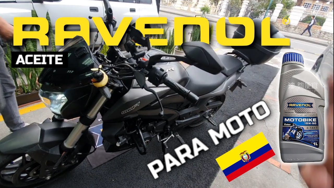 ACEITE RAVENOL PARA MI MOTO ¿QUE TAL ES? // LETS RACING CUENCA ECUADOR