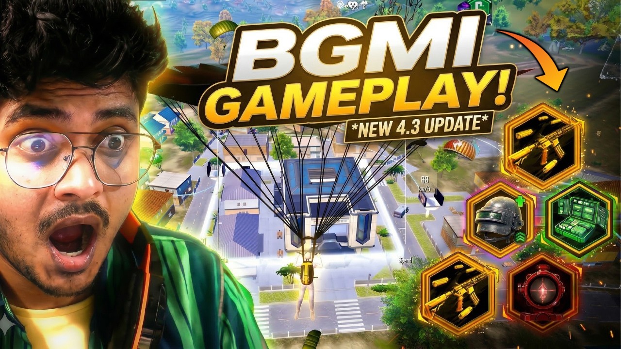 🔥 INTENSE POCHINKI HOTDROP FIGHT - MY FIRST BGMI 4.3 UPDATE GAMEPLAY