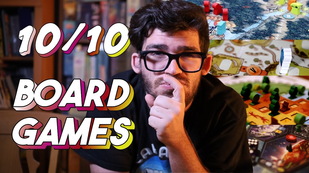 4 настольные игры, которым я поставил 10/10.