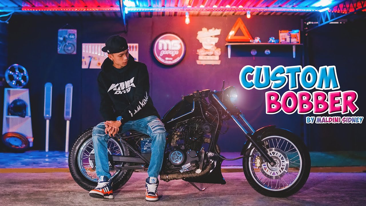 Custom Bobber Jaguh 175cc by Maldini Sidney
