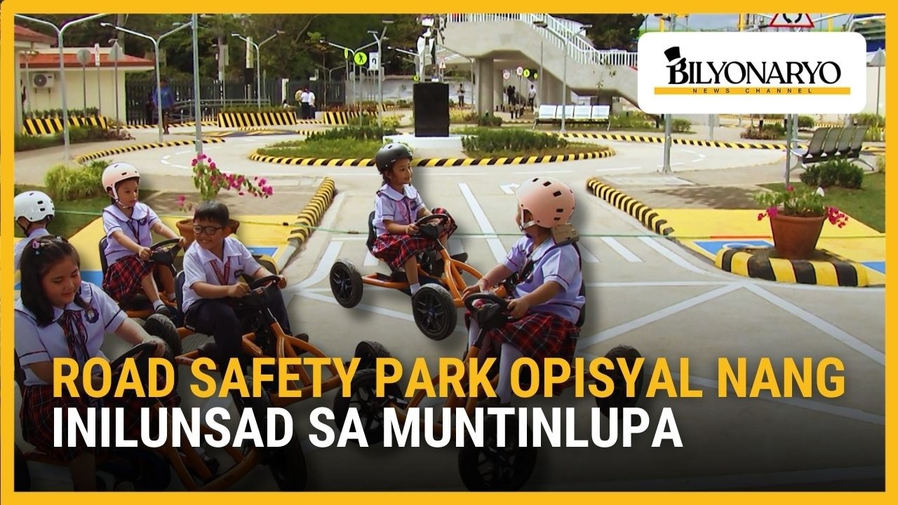 Muntinlupa nagbukas ng road safety park para sa mga bata | Agenda