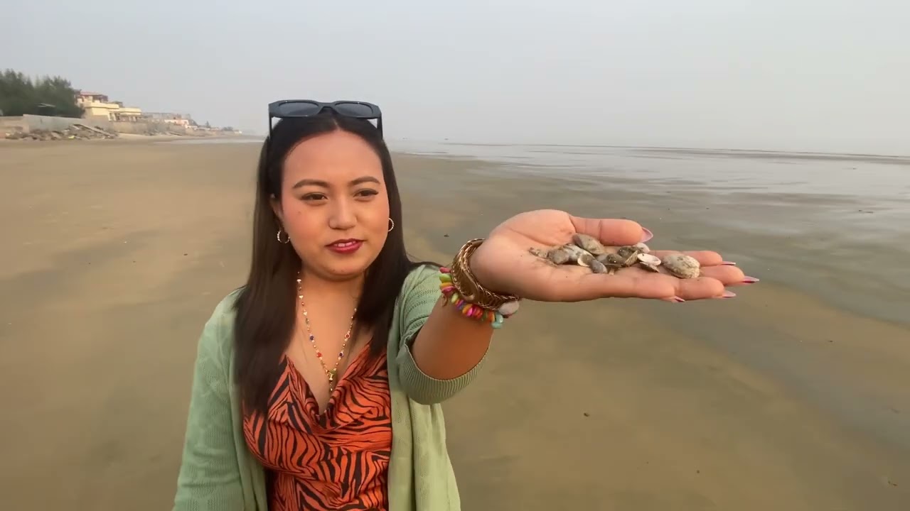 Mandarmani Beach Vlog 🤗✨ My first time in the Beach ✌🏽 #vlog #familyvideo #familyvlog #couple 