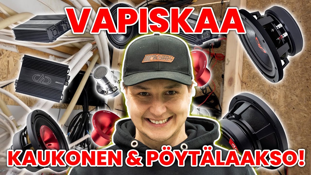 24V TUO OMAT HAASTEENSA HIFI-LAITTEISTON KANSSA! | KKM