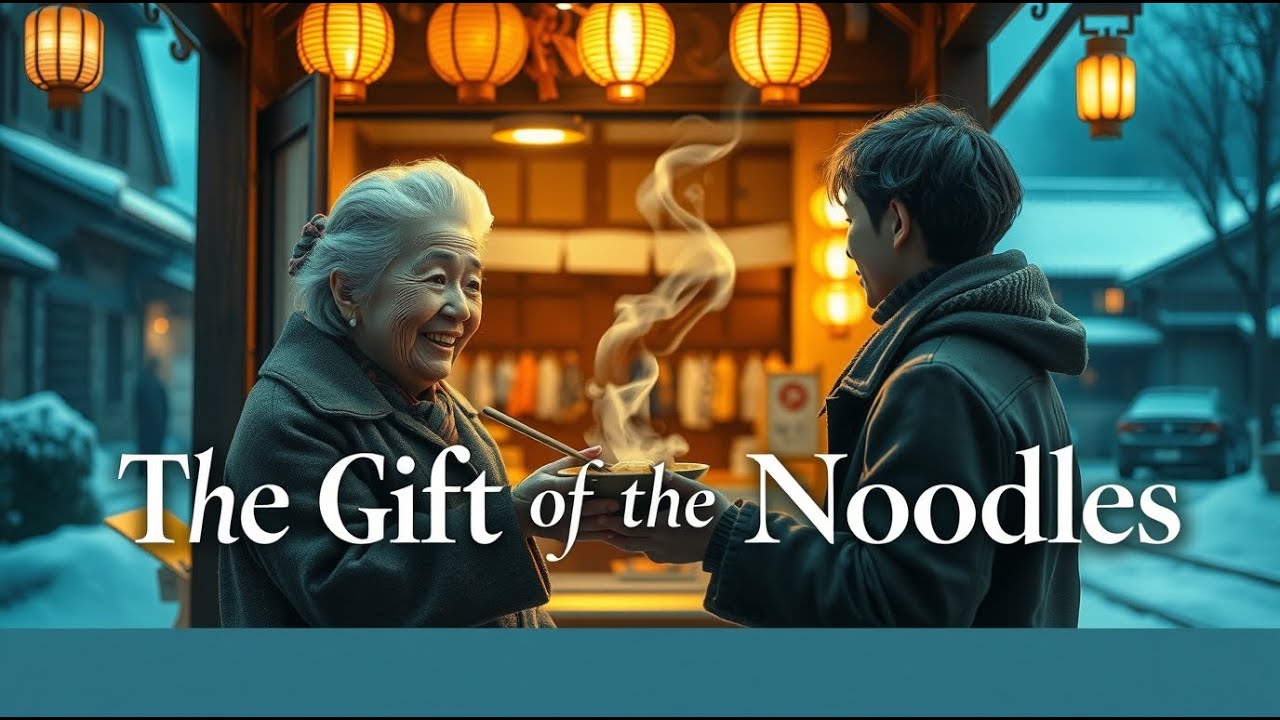 👉 The Gift of The Noodles | English Moral Story with Learning | Kindness Changes Everything