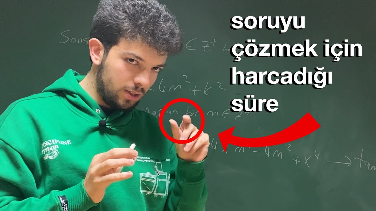 Türkiye'nin EN İYİ matematik yapan liselilerine soru çözdürdük! (OLİMPİYAT MİLLÎ TAKIMI)