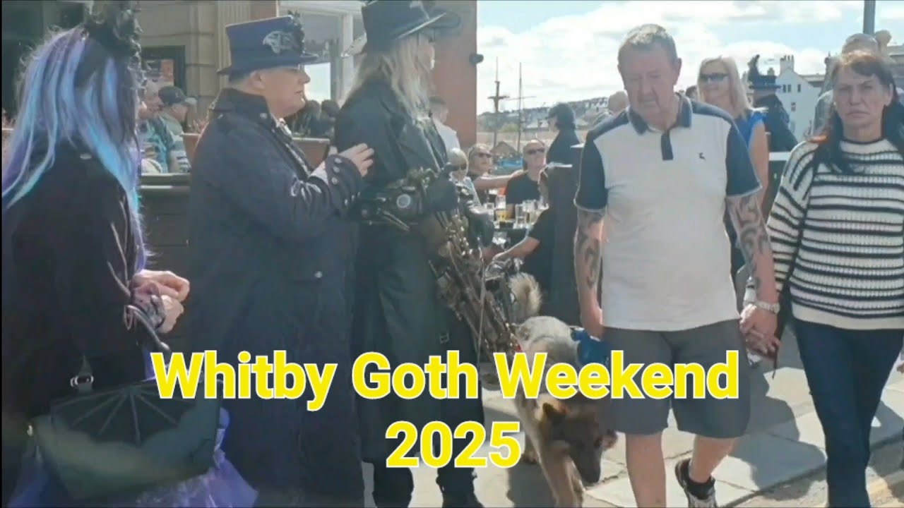 Whitby Goth weekend, Food and a boat ride on the Summer Queen