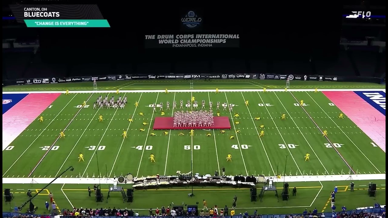 One hour of silence randomly broken by Bluecoats 2024 hits