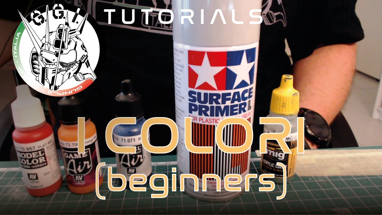 "COLORI (beginners)" Video Suggerimento - Gunpla Group ITALIA