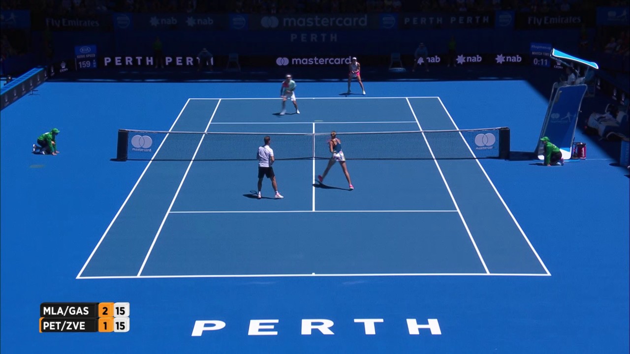 France v Germany highlights (RR) - MasterCard Hopman Cup 2017