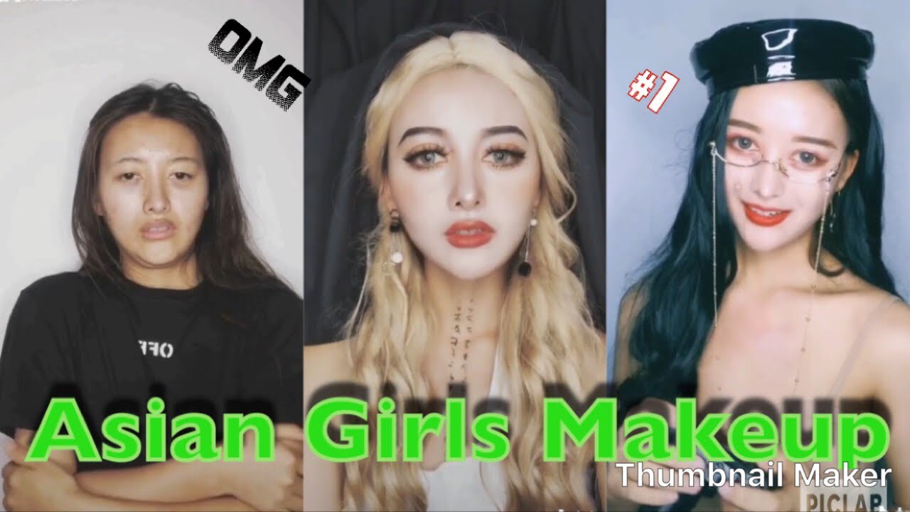 Omg Asian Girls Makeup Transformation Video 2019