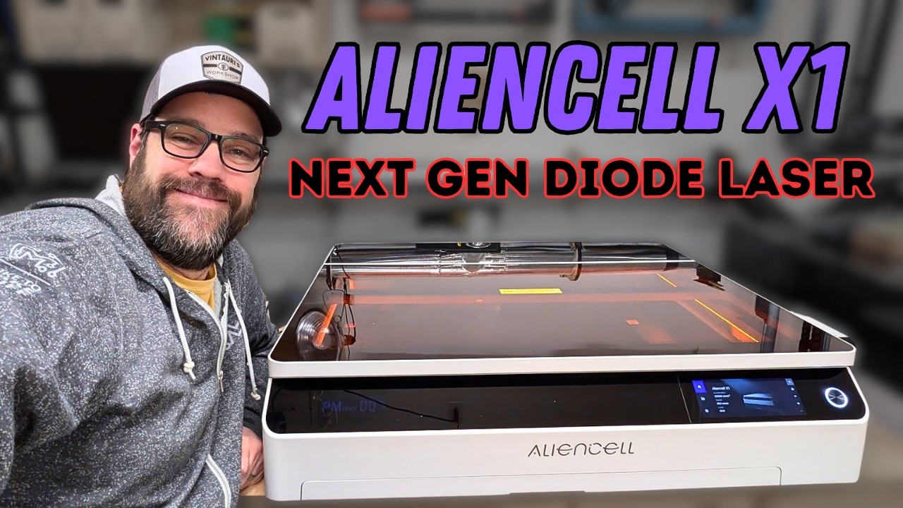 The Aliencell X1 just changed everything for diode lasers!