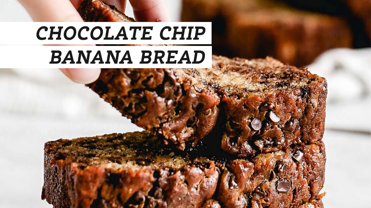 Super Moist Chocolate Chip Banana Bread