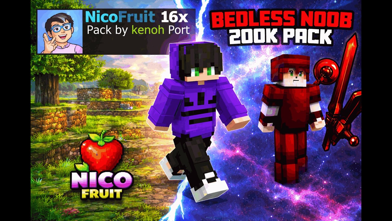 Bedwars aber mein texturpack ist randome