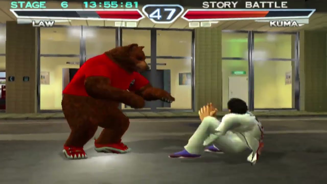 TEKKEN 4 ULTRA HARD Story mode with Law
