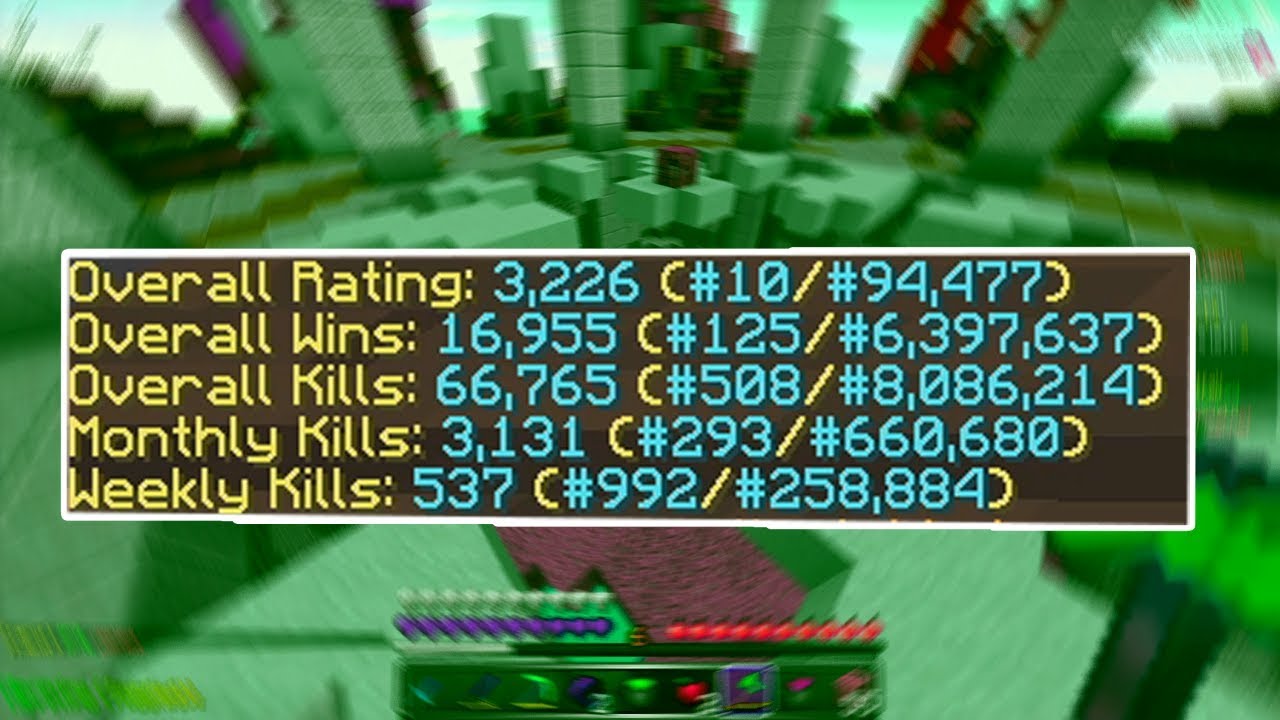 #10 In Ranked Skywars | 3226 Rating