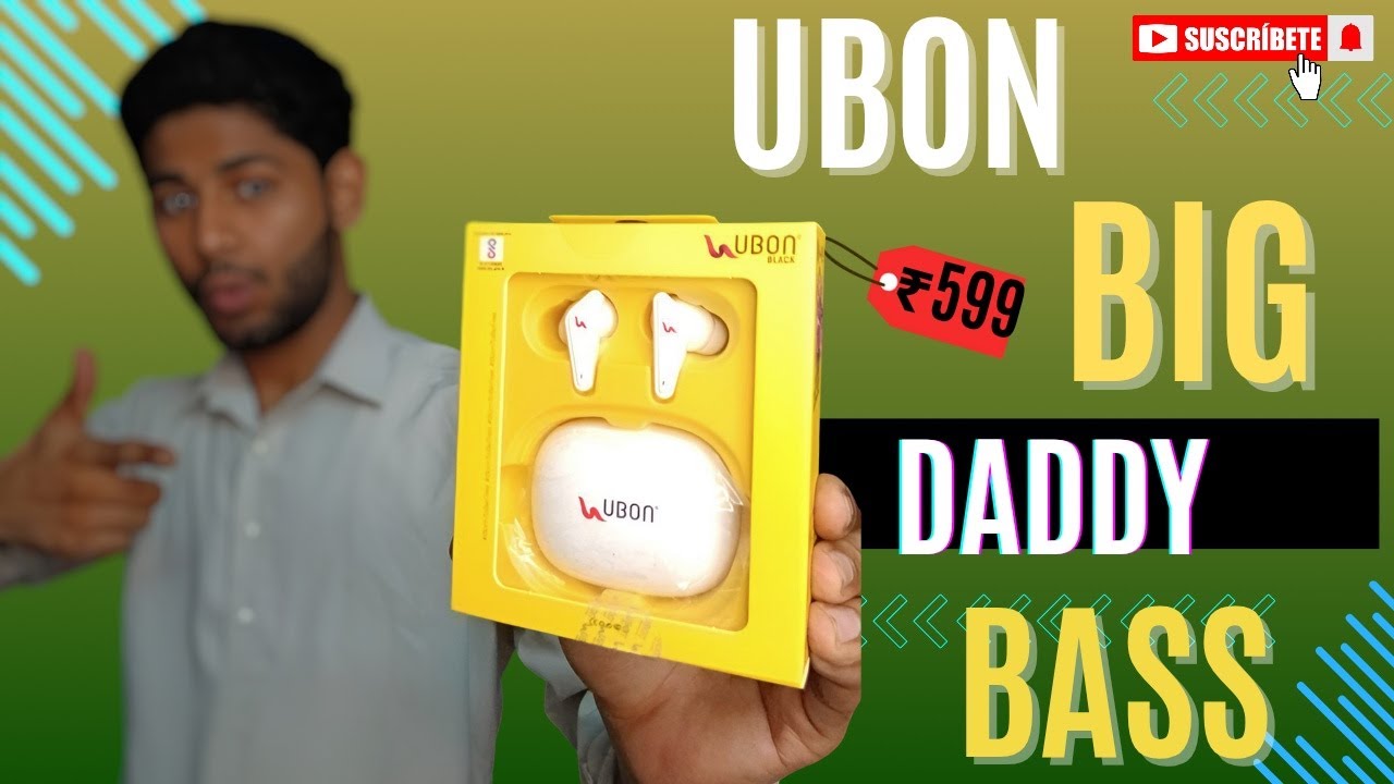 Ubon bt 355 earbuds review |  Big Daddy Bass 36 Hours playtime | best earbuds under 500