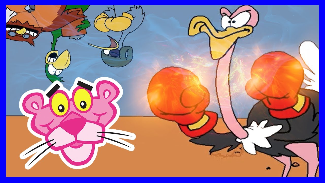 UN AVESTRUZ 🦅| La pantera Rosa en Abracadabra Rosa - Music 4K