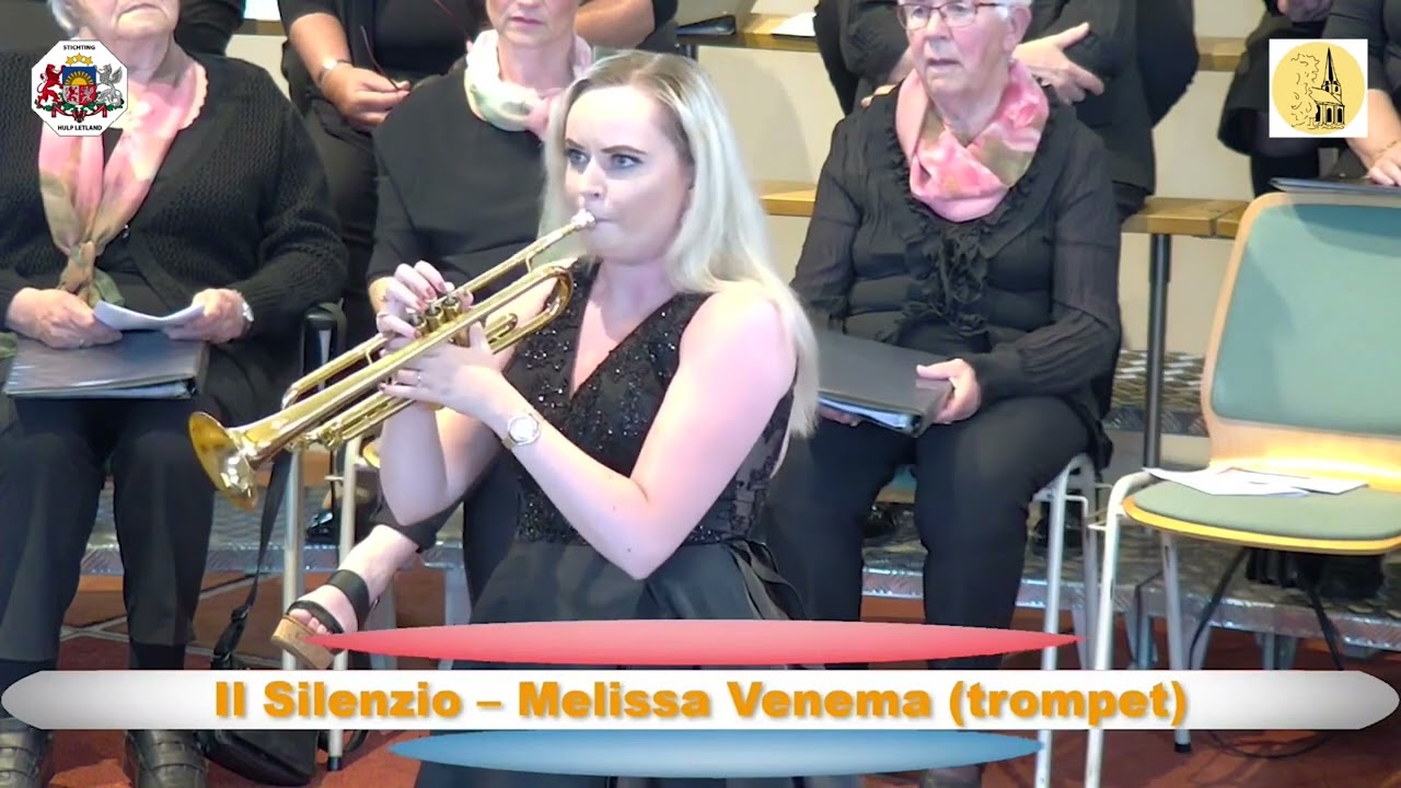 Melissa Venema performing Il Silenzio