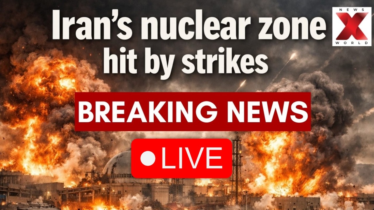 Israel Airstrikes on Iran LIVE : Shocking Footage of Missile Barrage on Bushehr Nuclear Area Unleash