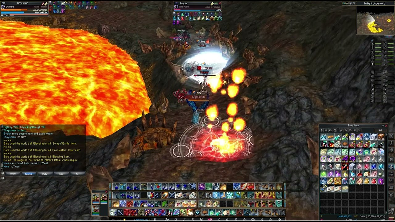 Rappelz Deadeye Kepiucrub Fury Pk & Others