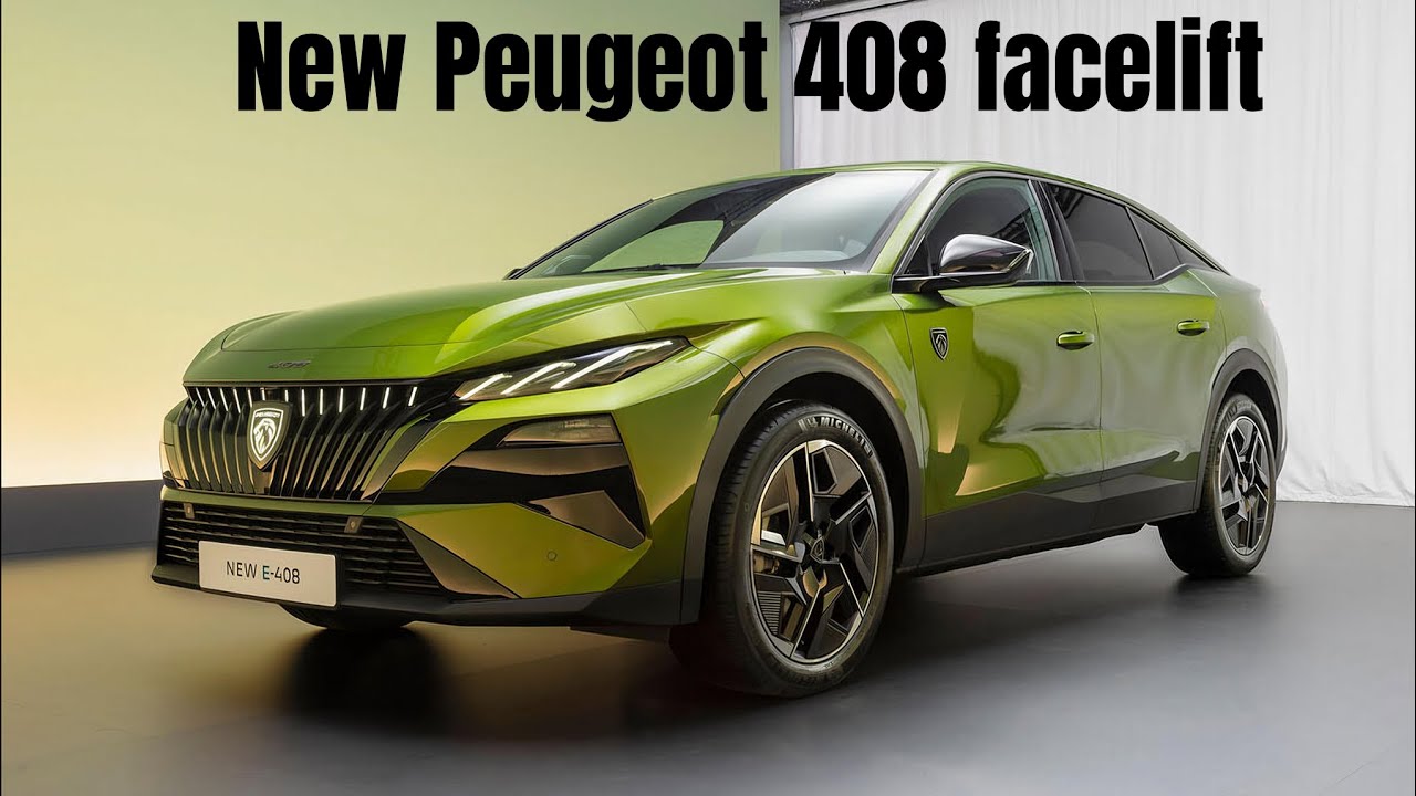 New 2026 Peugeot 408 facelift - World Premiere
