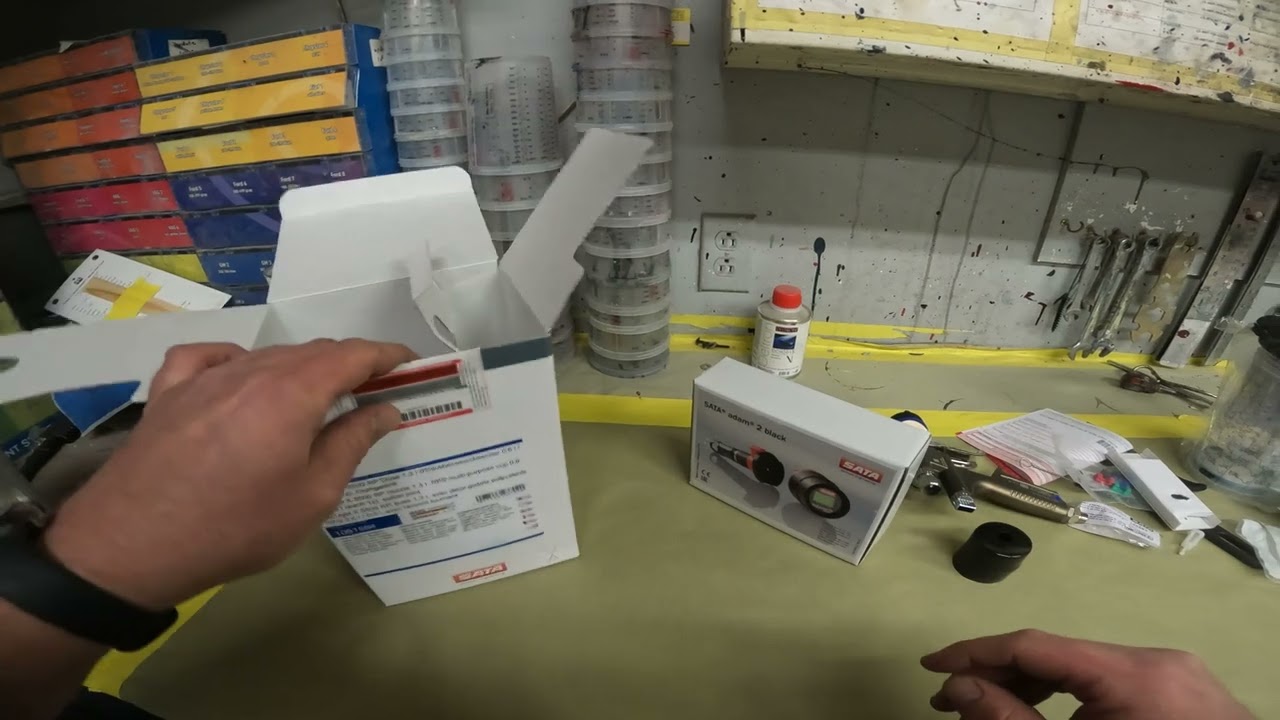 Unboxing A SATA Jet X 5500 RP