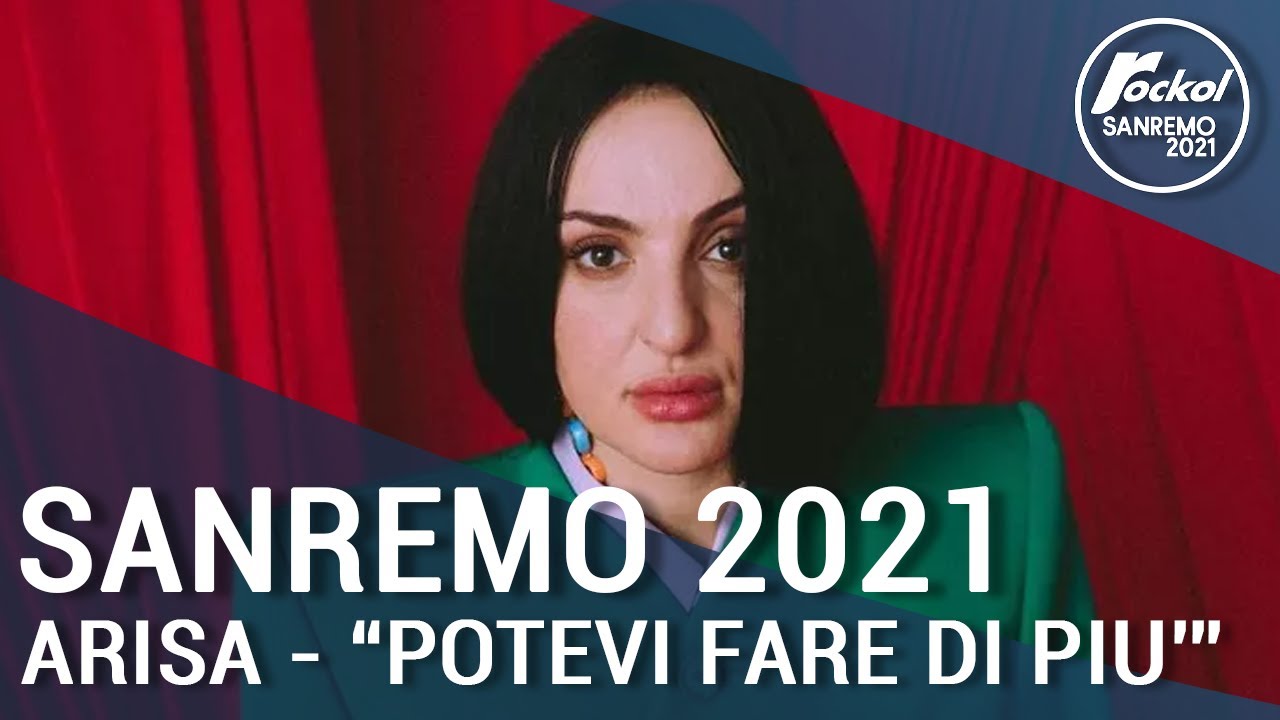 Arisa a Sanremo 2021 con “Potevi fare di più”