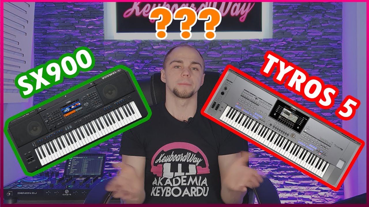 SX900 jest lepszy niż TYROS 5 ? - 15 cech. SX900 better than Yamaha Tyros 5 - 15 reasons.